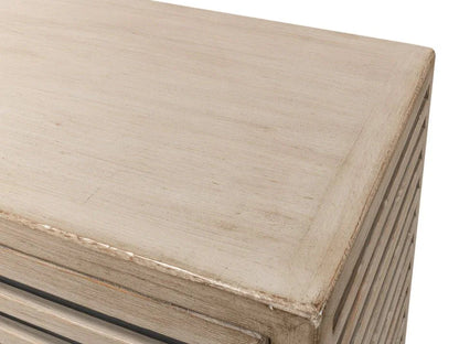 St. Nevis Four Shelve Wood Sideboard - LOOMLAN - Sarreid - Sideboards