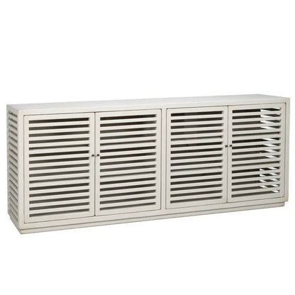 St. Nevis Four Shelve Wood Sideboard - LOOMLAN - Sarreid - Sideboards