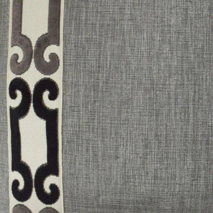 St. Raphael Charcoal Grey Throw Pillow Insert - LOOMLAN - D.V. Kap - Throw Pillows