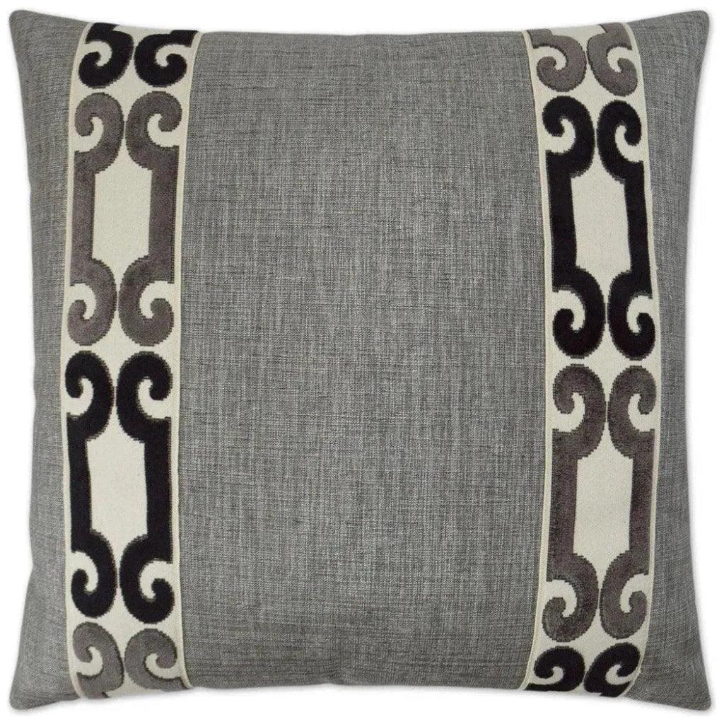 St. Raphael Charcoal Grey Throw Pillow Insert - LOOMLAN - D.V. Kap - Throw Pillows