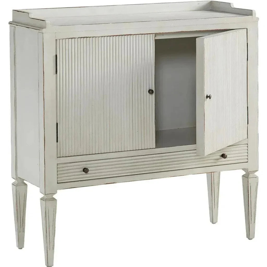 Stacie's Wood Grey Cabinet - LOOMLAN - Furniture Classics - Accent Cabinets