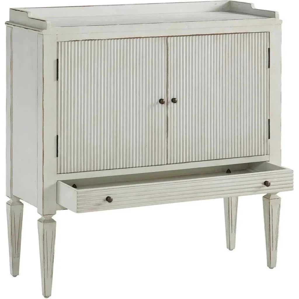Stacie's Wood Grey Cabinet - LOOMLAN - Furniture Classics - Accent Cabinets