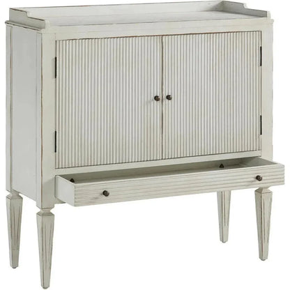 Stacie's Wood Grey Cabinet - LOOMLAN - Furniture Classics - Accent Cabinets