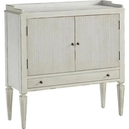 Stacie's Wood Grey Cabinet - LOOMLAN - Furniture Classics - Accent Cabinets