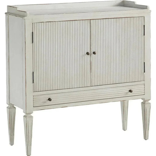 Stacie's Wood Grey Cabinet - LOOMLAN - Furniture Classics - Accent Cabinets