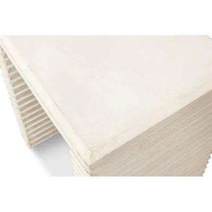 Stacked Side Table Antique White - LOOMLAN - Sarreid - Side Tables