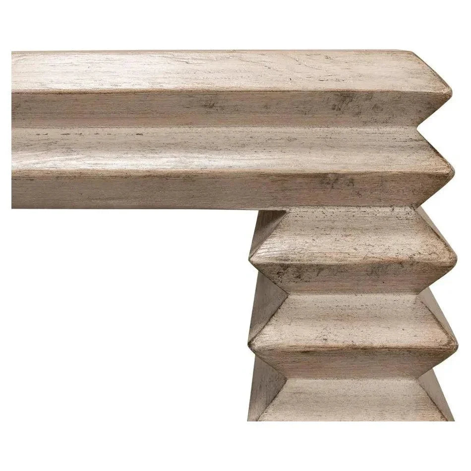 Stacked Side Table Stone Grey - LOOMLAN - Sarreid - Side Tables