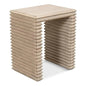 Stacked Side Table Stone Grey - LOOMLAN - Sarreid - Side Tables