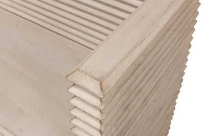 Stacked Wooden Bedroom Bench - LOOMLAN - Sarreid - Bedroom Benches