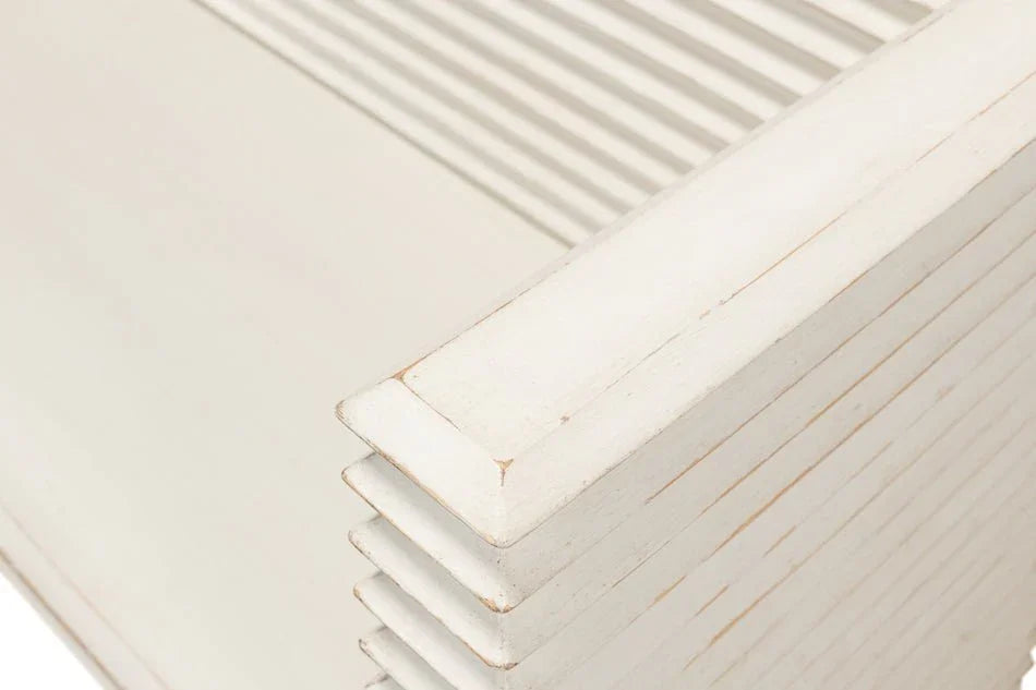 Stacked Wooden Bedroom Bench - LOOMLAN - Sarreid - Bedroom Benches