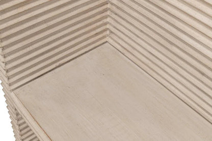 Stacked Wooden Bedroom Bench - LOOMLAN - Sarreid - Bedroom Benches