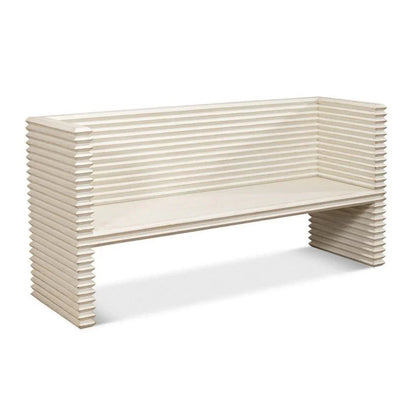 Stacked Wooden Bedroom Bench - LOOMLAN - Sarreid - Bedroom Benches