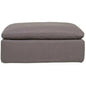 Stain Resistant Grey Modular Ottoman-Modular Components-Moe's Home-LOOMLAN