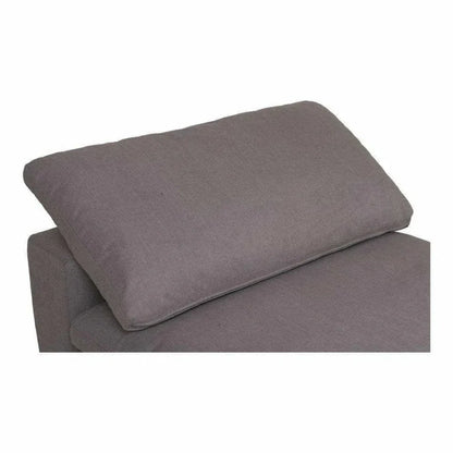 Stain Resistant Grey Modular Slipper Chair-Modular Components-Moe's Home-LOOMLAN