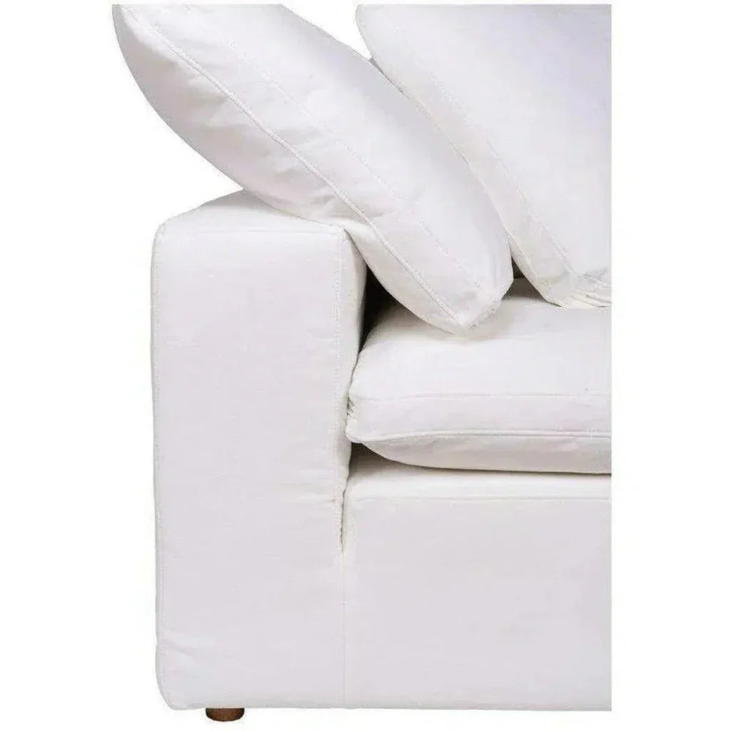 Stain Resistant White Modular Corner Chair-Modular Components-Moe's Home-LOOMLAN
