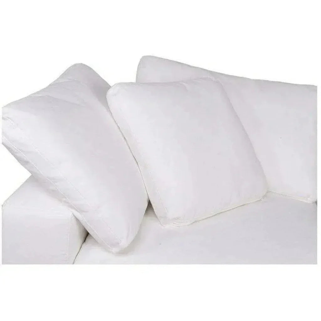 Stain Resistant White Modular Corner Chair-Modular Components-Moe's Home-LOOMLAN