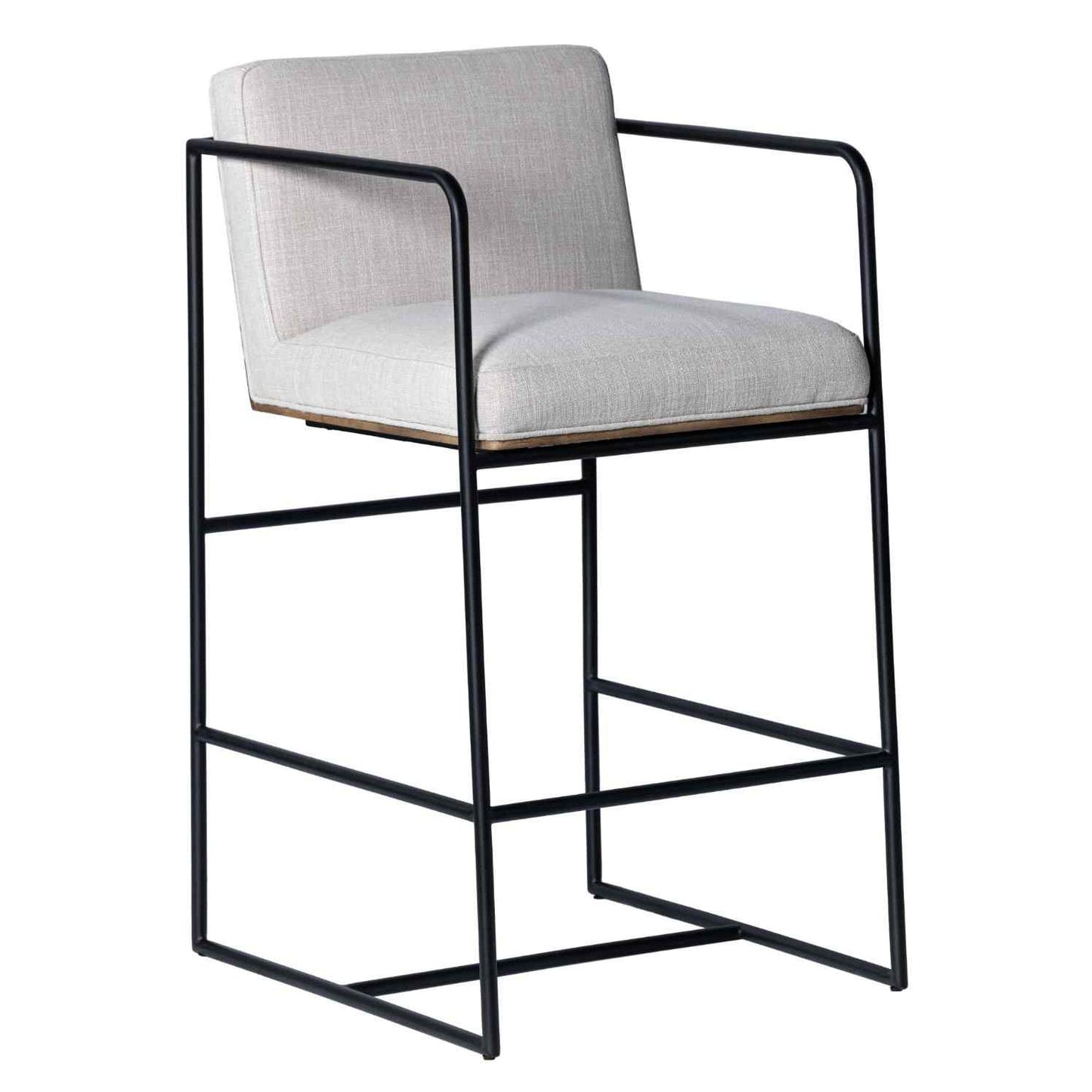 Stamford Leather Seat Counter Stool 2PC