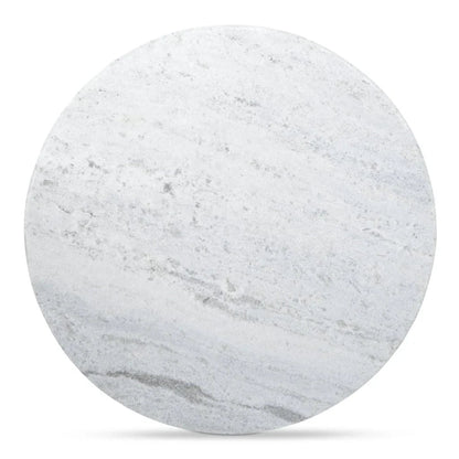 Stanley Wood Round Dining Table-Dining Tables-Moe's Home-LOOMLAN