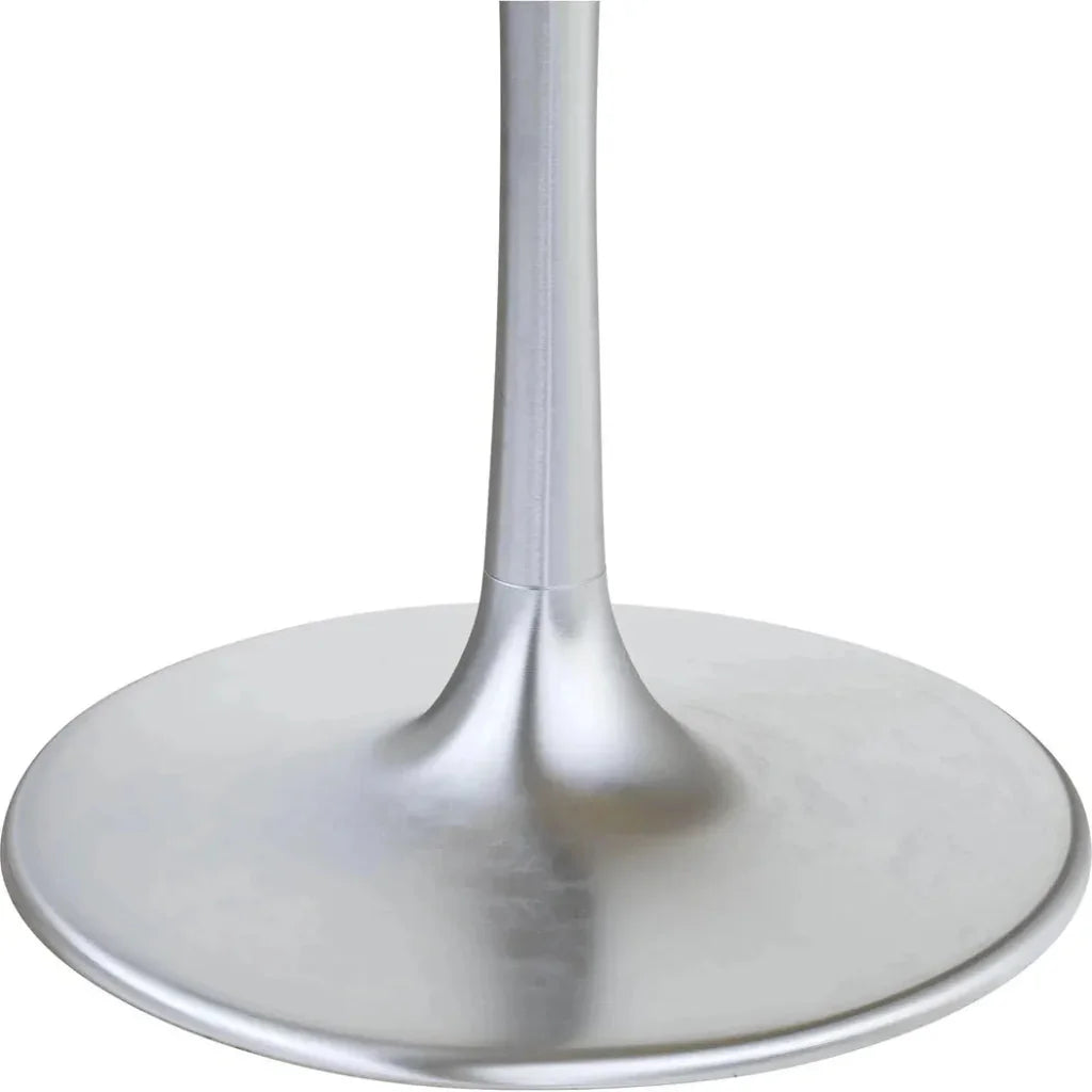 Star City Dining Table 48" Gray-Dining Tables-Zuo Modern-LOOMLAN