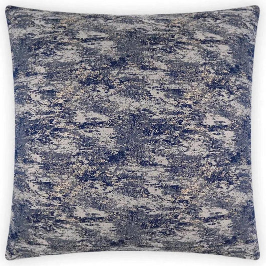 Stardust Royal Blue Throw Pillow With Insert - LOOMLAN - Throw Pillows