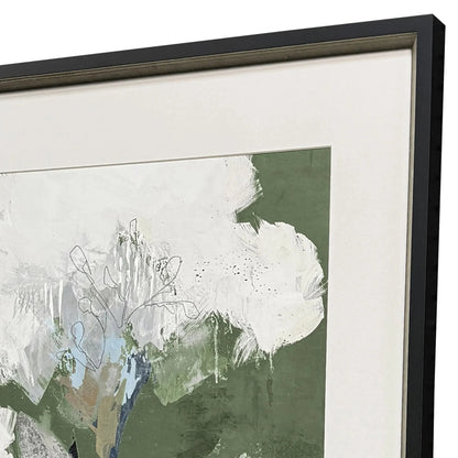 Starlight Wood White Framed Wall Art