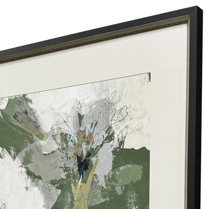 Starlight Wood White Framed Wall Art