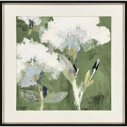 Starlight Wood White Framed Wall Art