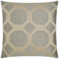 Statler Taupe Brown Throw Pillow With Insert - LOOMLAN - D.V. Kap - Throw Pillows