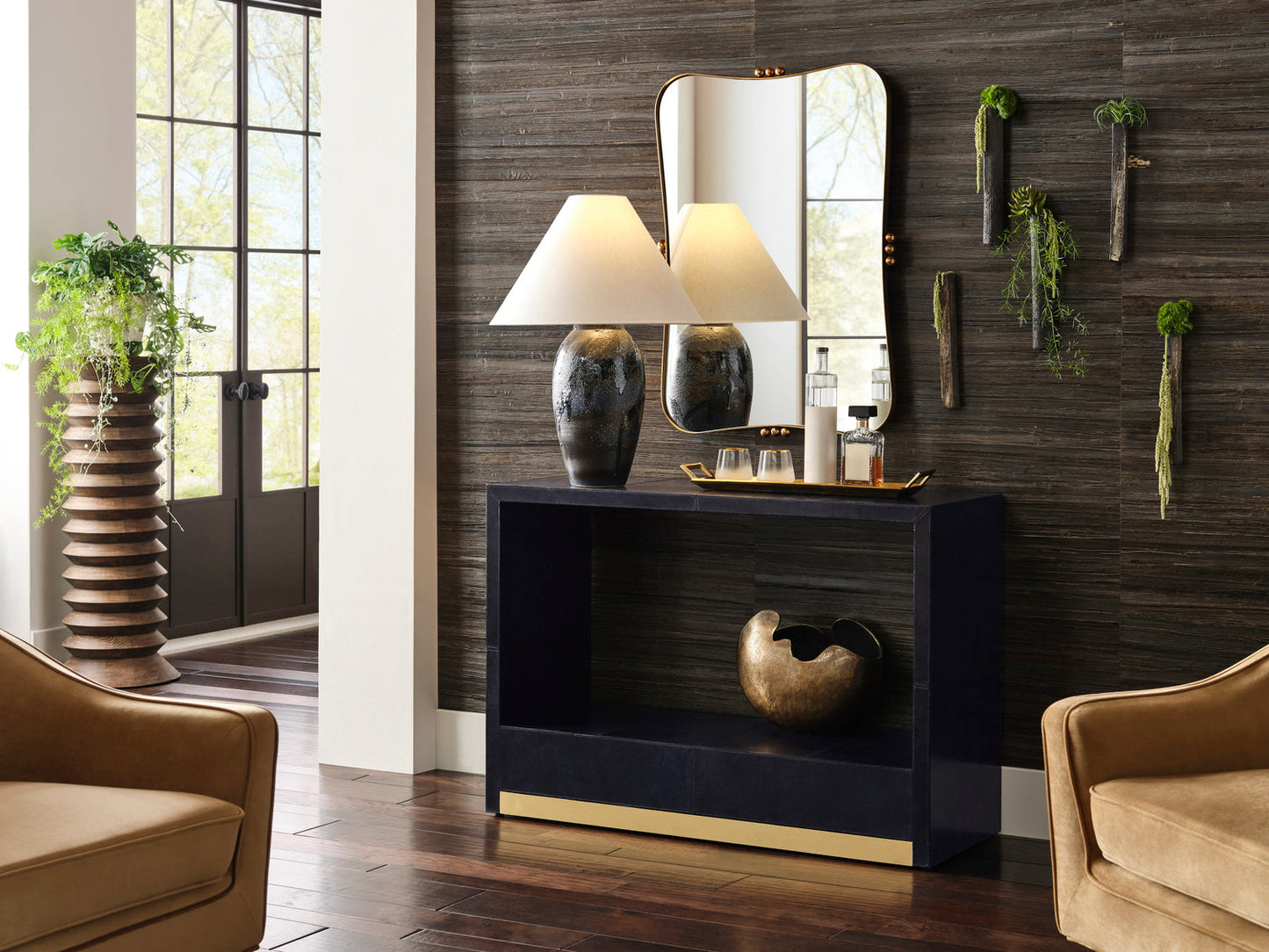 Stax Wood Brown  Pedestal