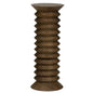 Stax Wood Brown  Pedestal