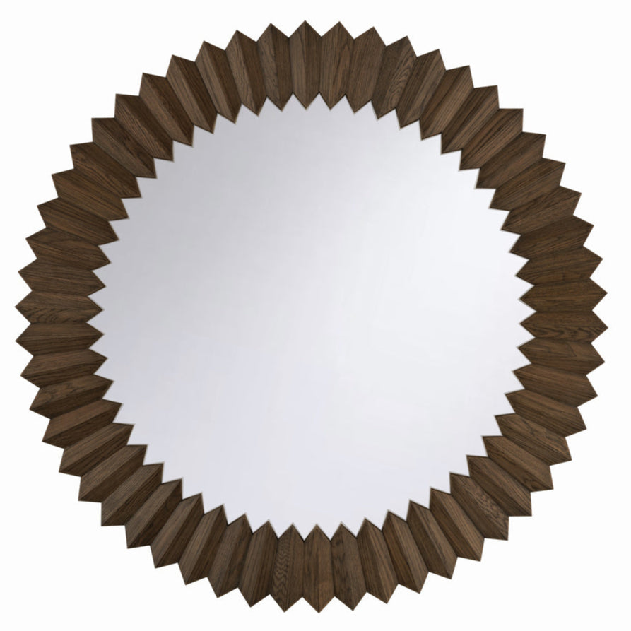 Stax Wood Frame Wall Mirror
