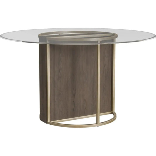 StefanBrown Round Dining Table-Dining Tables-Bassett Mirror-LOOMLAN