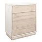 Stefano Four Drawer White Chest - LOOMLAN - Sarreid - Chests