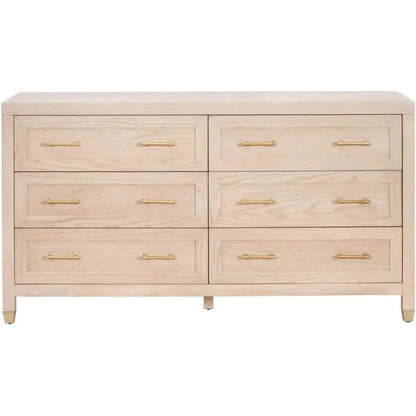 Stella 6 - Drawer Double Dresser - LOOMLAN - Essentials For Living - Dressers
