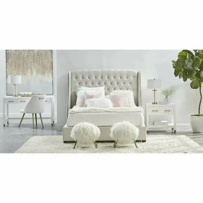 Stella Desk With Drawers White-Home Office Desks-Essentials For Living-LOOMLAN