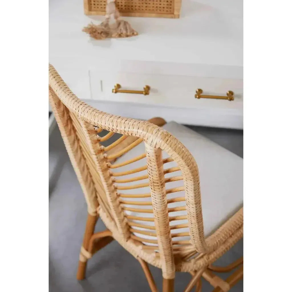 Stella Desk With Drawers White-Home Office Desks-Essentials For Living-LOOMLAN