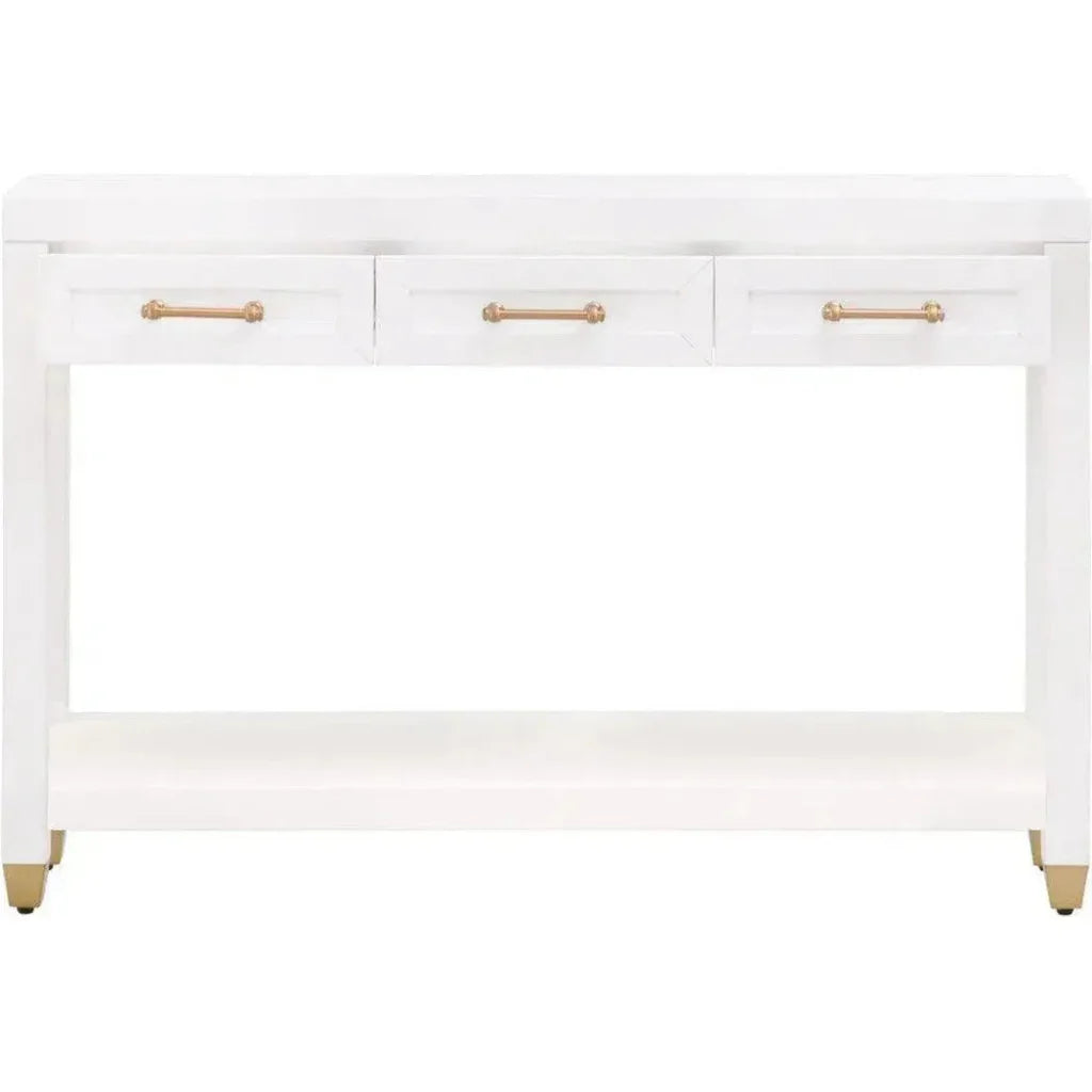 Stella Narrow Console Table Solid Wood - LOOMLAN - Essentials For Living - Console Tables
