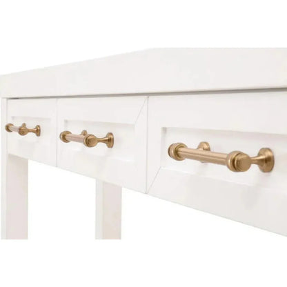 Stella Narrow Console Table Solid Wood - LOOMLAN - Essentials For Living - Console Tables