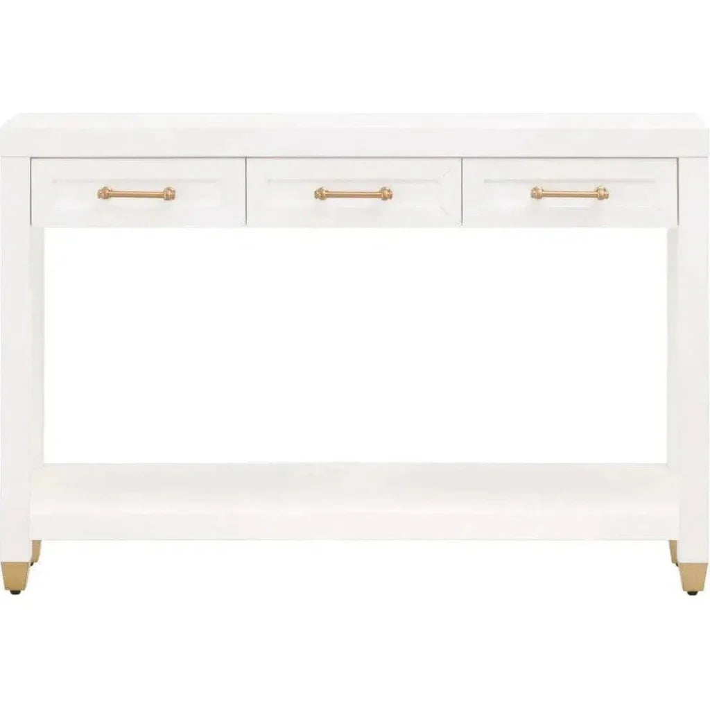 Stella Narrow Console Table Solid Wood - LOOMLAN - Essentials For Living - Console Tables