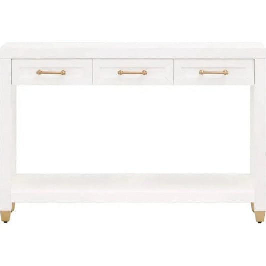 Stella Narrow Console Table Solid Wood - LOOMLAN - Essentials For Living - Console Tables