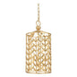 Stem Modern Gold Light Lantern - LOOMLAN - Chelsea House - Lanterns