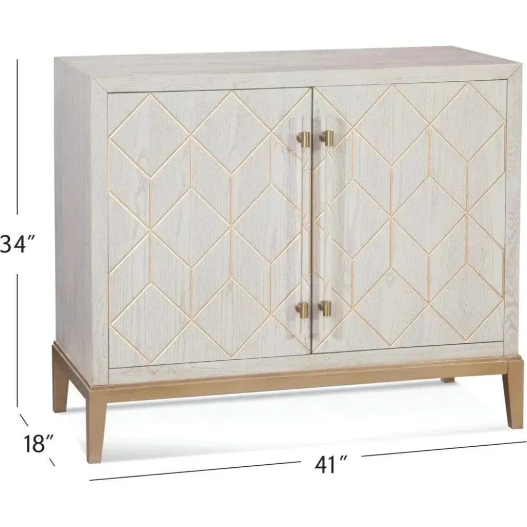 Stemware Holders Home Bar Cabinet-Home Bar Cabinets-Bassett Mirror-LOOMLAN