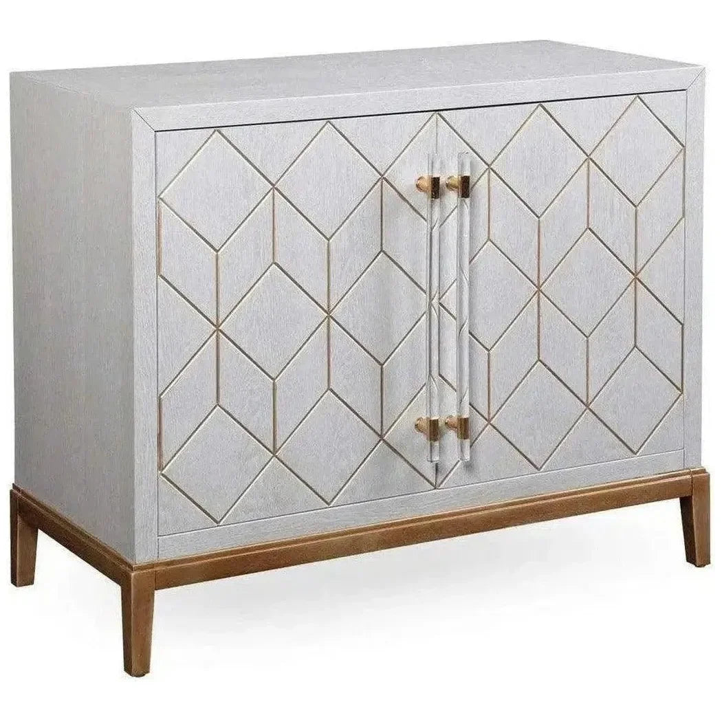 Stemware Holders Home Bar Cabinet-Home Bar Cabinets-Bassett Mirror-LOOMLAN