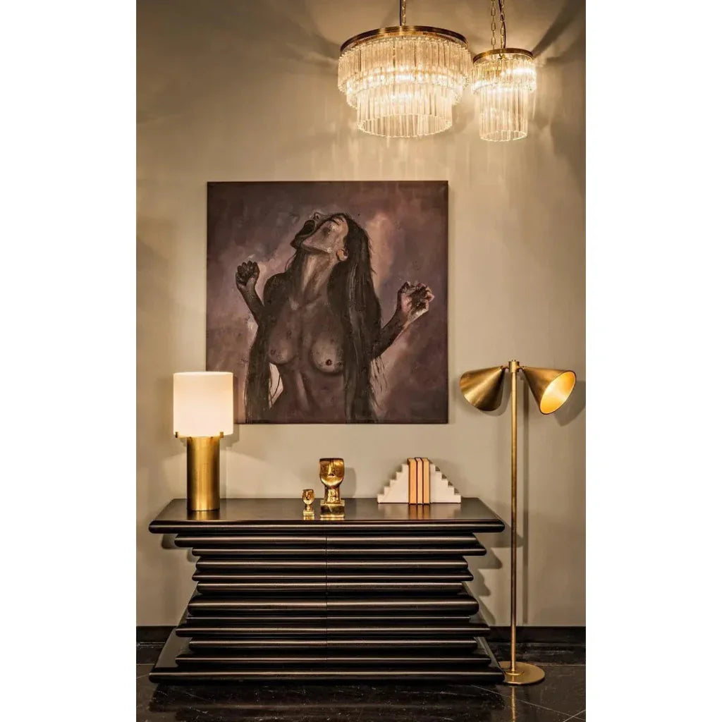 Step Bookends Sculpture - LOOMLAN - Noir - Statues & Sculptures