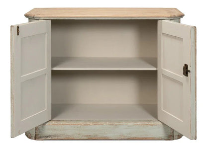Stephano Two Door Wood Sideboard - LOOMLAN - Sarreid - Sideboards
