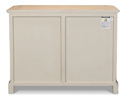 Stephano Two Door Wood Sideboard - LOOMLAN - Sarreid - Sideboards