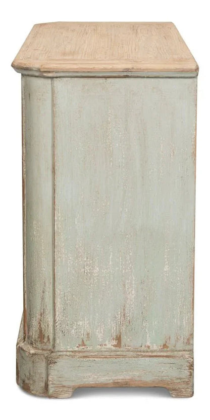 Stephano Two Door Wood Sideboard - LOOMLAN - Sarreid - Sideboards