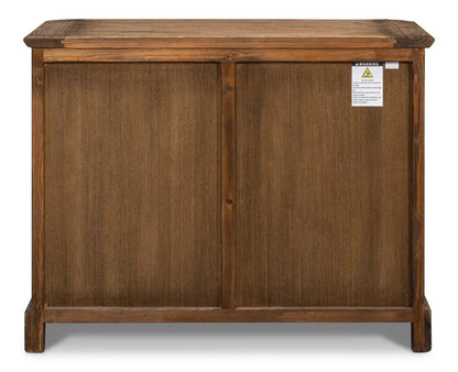 Stephano Two Door Wood Sideboard - LOOMLAN - Sarreid - Sideboards
