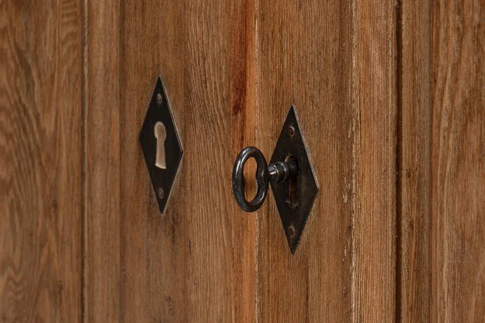 Stephano Two Door Wood Sideboard - LOOMLAN - Sarreid - Sideboards