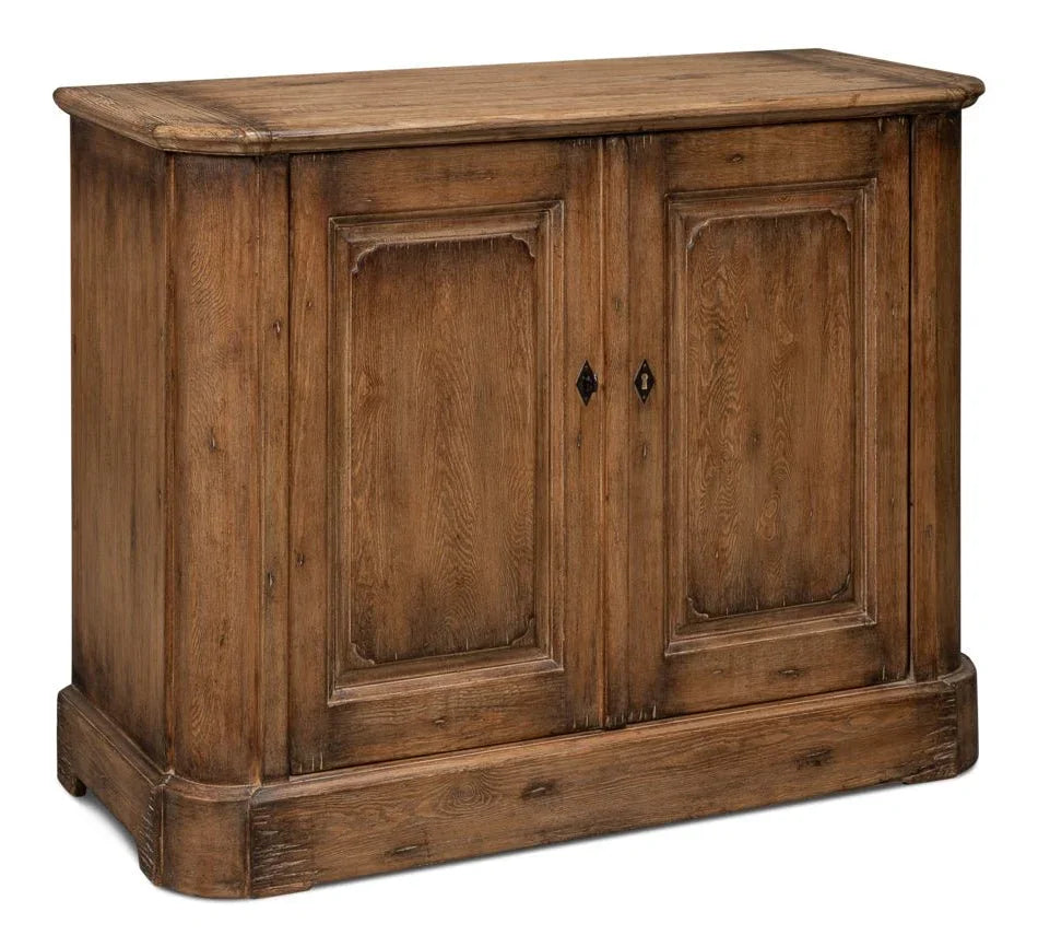 Stephano Two Door Wood Sideboard - LOOMLAN - Sarreid - Sideboards